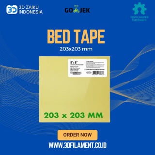 PEI Ultem Bed Tape Rekomendasi untuk 3D Printer Bed 203x203 mm
